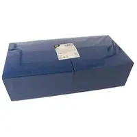 Papstar 4 X 250 Servietten, 3-lagig 1/8-Falz 40 cm x 40 cm dunkelblau