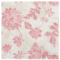 Papstar Servietten "ROYAL Collection" 1/4-Falz 40 cm x 40 cm bordeaux "Flowers", 5 x 50 Stück 250 Stück