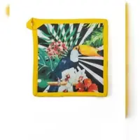 Excelsa Topflappen Tropical Chic Baumwolle 20X20 Cm Bunt