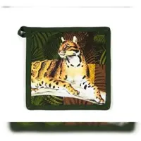 Excelsa Topflappen Leopard Baumwolle 20X20 Cm Bunt