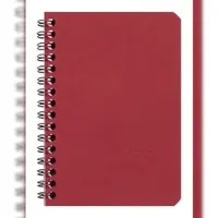 Clairefontaine 5x Notizheft Age Bag 9.5x14cm liniert 50 Blatt - Rot 785962C