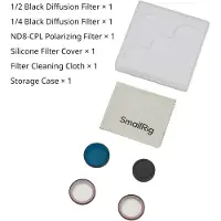 SmallRig 5789 1/2 Schwarzdiffusion & 1/4 Schwarzdiffusion & ND8-CPL Polarisationsfilter-Kit für DJI Osmo Nano