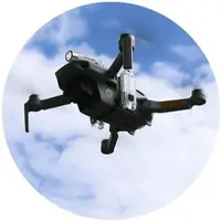 Roboterwerk OWL Plus, für DJI Mavic Mini Drohnen Beleuchtungssystem, Transparent/Schwarz