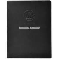 Clairefontaine 10x Skizzenheft Crok'Book 17x22cm Hochformat 20 Blatt schwarz 120g - Schwarz 60315C