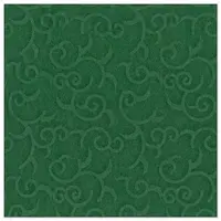 Papstar 250 Servietten "ROYAL Collection" 1/4-Falz 40 cm x 40 cm dunkelgrün "Casali"