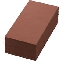 Duni Tissue-Serviette 40 x 40 cm Chestnut 3-lagig, 1250 Stk/Krt (5 x 250 Stk)