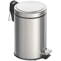 Tramontina Mülleimer Brasil Silber 5 L