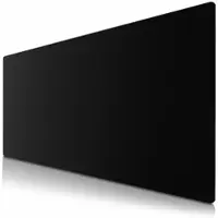 CSL Mauspad, Schreibtischunterlage XXL, Elegante Leder Optik, Mousepad 900 x 400 mm, schwarz