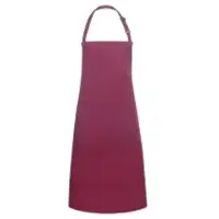 Karlowsky Fashion Karlowsky Basic Latzschürze mit Schnalle und Tasche, 75 x 90 cm BLS 5-4-Stck , Farbe: bordeaux