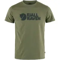 Fjällräven T-Shirt Logo Herren Laurel Green-M