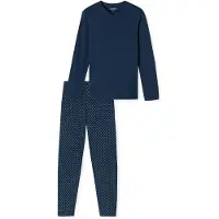 Schiesser Pyjama 182199 Casual Essentials Herren Admiral-L