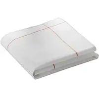 Exner Petguard Exner 5er Set Küchentücher / Geschirrtücher weiß mit Zierstreifen 50 x 70 cm