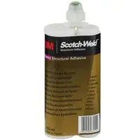3M Scotch-Weld 2-Komponenten-Konstruktionsklebstoff auf Epoxidharzbasis für das EPX System DP 490, Schwarz, 400 ml