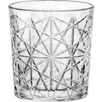 Bormioli Rocco Whiskybecher Whiskeyglas Tumbler Set 6 Stück Serie Lounge 275 ml Höhe 82mm Ø 81mm