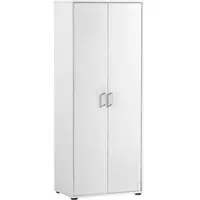 Proregal Aktenschrank Fox Tall HxBxT 164 x 65 x 41 cm 2 Flügeltüren Weiß