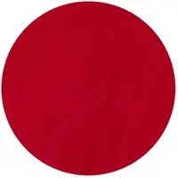 Carpetsale24 Teppich Wohnzimmer Einfarbig Rot 120 cm Rund - Waschbar Rutschfest Kurzflor Extra Weich für Wohnzimmer Schlafzimmer Jugendzimmer