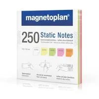 MAGNETOPLAN Static Notes 100 Stk., sortiert