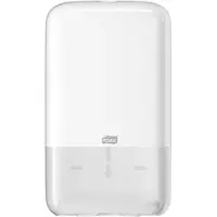 Tork T3 Einzelblatt-Toilettenpapierspender Weiß, Kompakt, Elevation Linie, 55600...