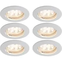 Paulmann 99473, Wohnzimmer, Weiß, Transparent, GU5.3, Halogen, warmweiß