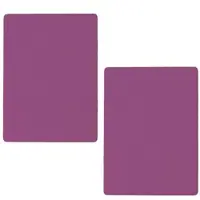 Benetton - 2er-Set Spannbettlaken mit den Maßen 160 x 200 cm + 30 cm für ein 1,60 m breites Bett in Rainbow Purple.