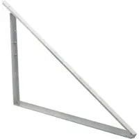 SUNEX Flachdach-Aufständerung für PV-Module, vertikal, Winkel einstellbar 18° - 36°