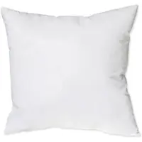 BETTWARENSHOP Dekokissen Sofakissen Füllkissen Federkissen fest 65x65 cm - weiß