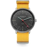 Sternglas - HAMBURG AUTOMATIK - Edition Neuwerk - signalgelb /42mm