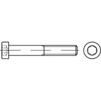 Industrial Quality Supplies Zylinderschraube DIN 7984 m.Innensechskant M 12 x 90 8.8 galvanisch verzinkt