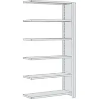 Regalwerk BERT Büroregal Anbaufeld HxBxT 2000x875x600mm Vollblech Seitenwand