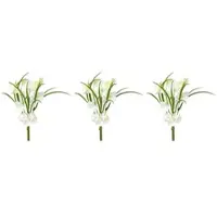 Creativ Green Kunstblume "Wicken-Bouguet", pink, H:38cm, Kunststoff, Kunstpflanzen, Kunstblume