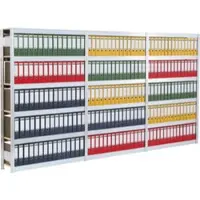 Regalwerk BERT Archivregal Anbaufeld HxBxT 2075x875x300mm