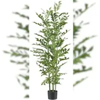 Creativ Green künstliche Pflanze Caryota mitis Palme, 150cm, schwer entflammbar
