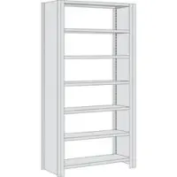 Regalwerk BERT Büroregal Grundfeld HxBxT 2325x875x600mm Vollblech Seitenwand