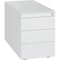 C+P Stahl-Rollcontainer, 563x430x781mm, 9010/9010