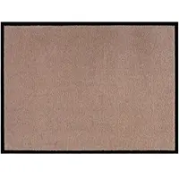 NYVI Fußmatte Unicolored - 40x60 cm Rechteckig - Beige