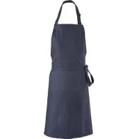 Nino Cucino Latzschürze, Mischgewebe, navy-blau, L. 92 cm