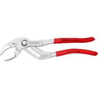 Knipex Syphon- und Connectorenzange L.250mm f.D.25-80mm SB verchr. Griffe m.Ku.