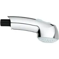 GROHE Zedra Spülbrause für Einhand-Spültischbatterie chrom/grau - 46656NC0