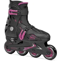 Roces Orlando III Inlineskates Mädchen (Schwarz/Rosa|25-29)