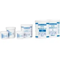 Weicon Epoxidharz-System 'HT 111', stahlgefüllt hochtemperaturbeständig für Reparatur und Formgebung, 1 kg, dunkelgrau