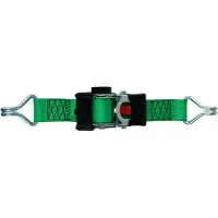 Generic Zurrgurt mit automatischem Aufrollsystem - 3.00M / 50mm - Grün