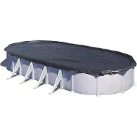 Gre Accessories Premium-winterabdeckung Für Ovale Pools
