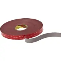 3M VHB 4941 high-performance tape, 12 mm x 33 m, grijs, beschermhoes: folie (verpakking van 6 stuks)