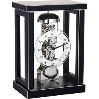 Hermle Tischuhr Schwarz Schlag auf Glocke - Modell: 23056-740791