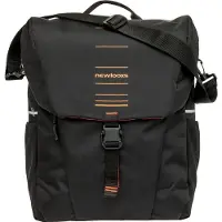 New Looxs Vigo Fahrradtasche (Einzelfach) - 20 Liter - 30 x 19 x 40 cm - Schwarz-Orange