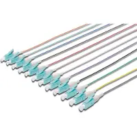 Digitus Durchgefärbte LC Simplex OM3 Pigtails, 2 m, OM3, LC