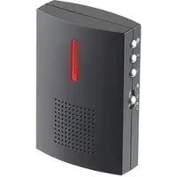 Böttcher-AG Türgong FTK-120 schwarz, LED-Blinken, 100m Funk, 36 Melodien, mit IPX4-Spritzwasserschutz, mit Batterie
