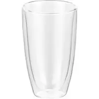 WAS Germany Caffè Latte Set LOUNGE, 360 ml, Ø 8,5 cm, Set á 2 Stück, Borosilikatglas