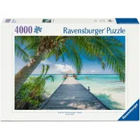 Ravensburger Traumstrand in den Malediven 4000 Teile Puzzle -01737