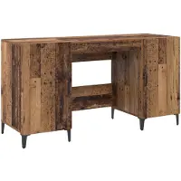 vidaXL Schreibtisch Altholz Holzwerkstoff 140 x 50 x 75 cm